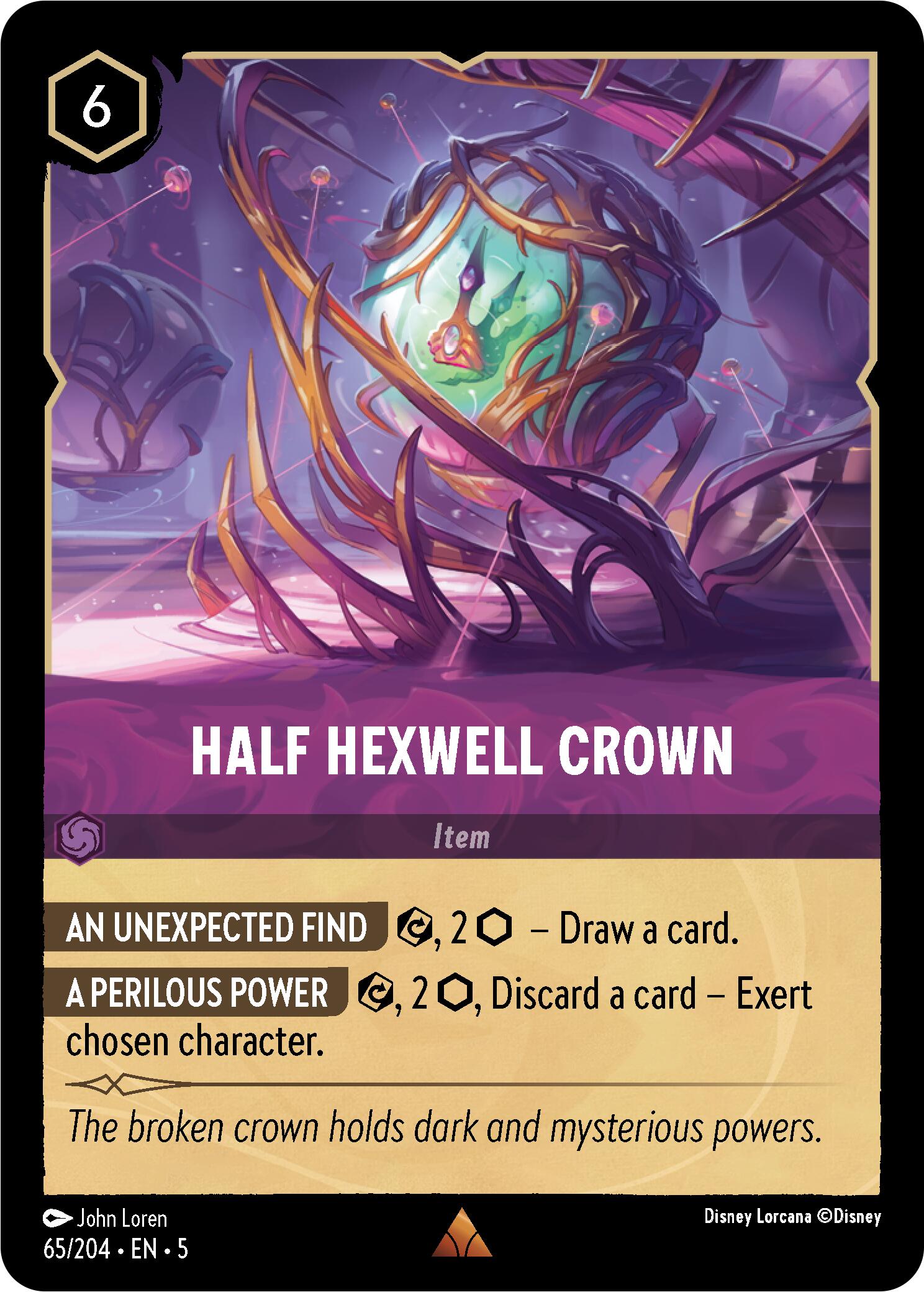 Half Hexwell Crown (65/204) [Shimmering Skies] | Cards and Coasters CA