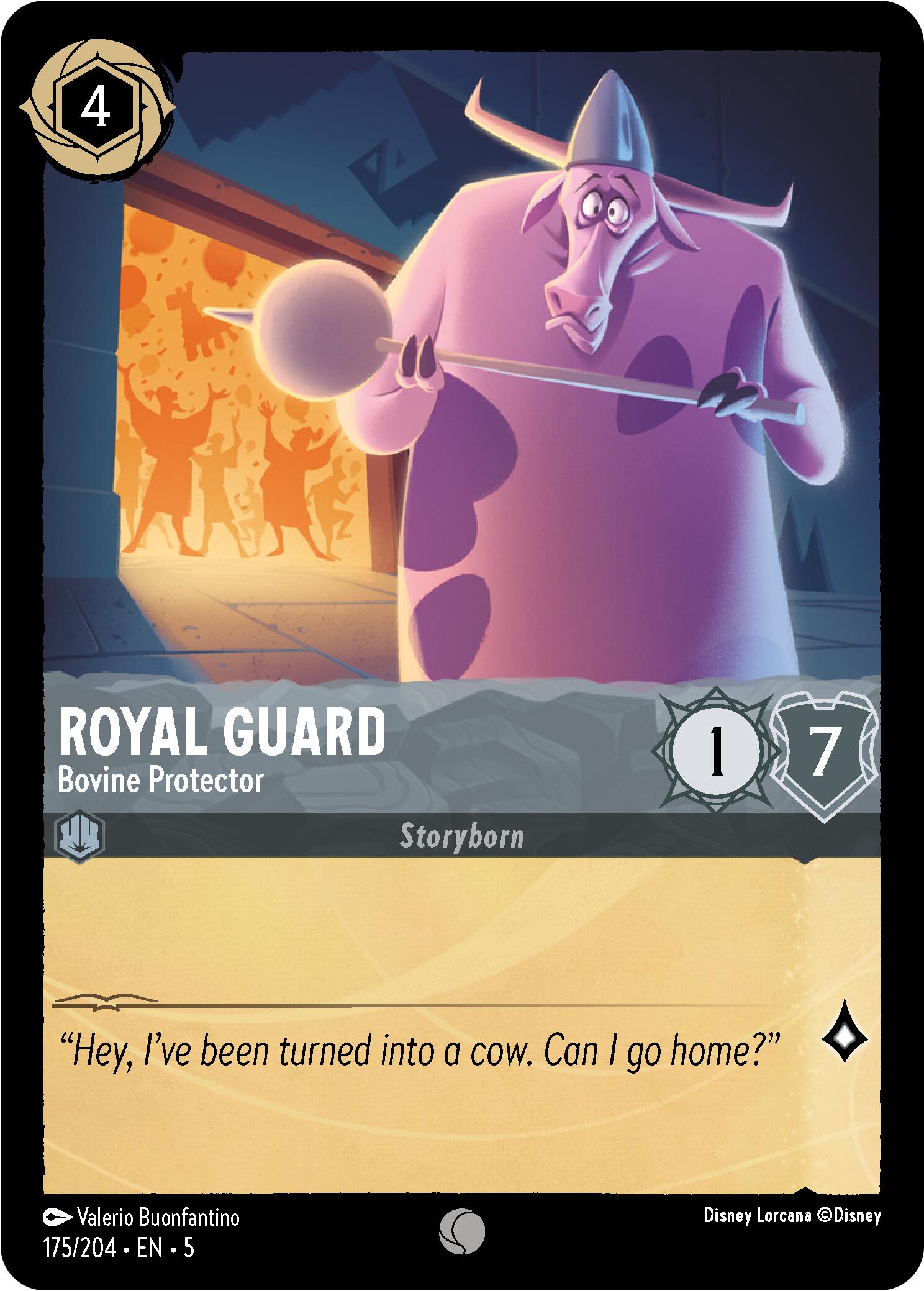 Royal Guard - Bovine Protector (175/204) [Shimmering Skies] | Cards and Coasters CA