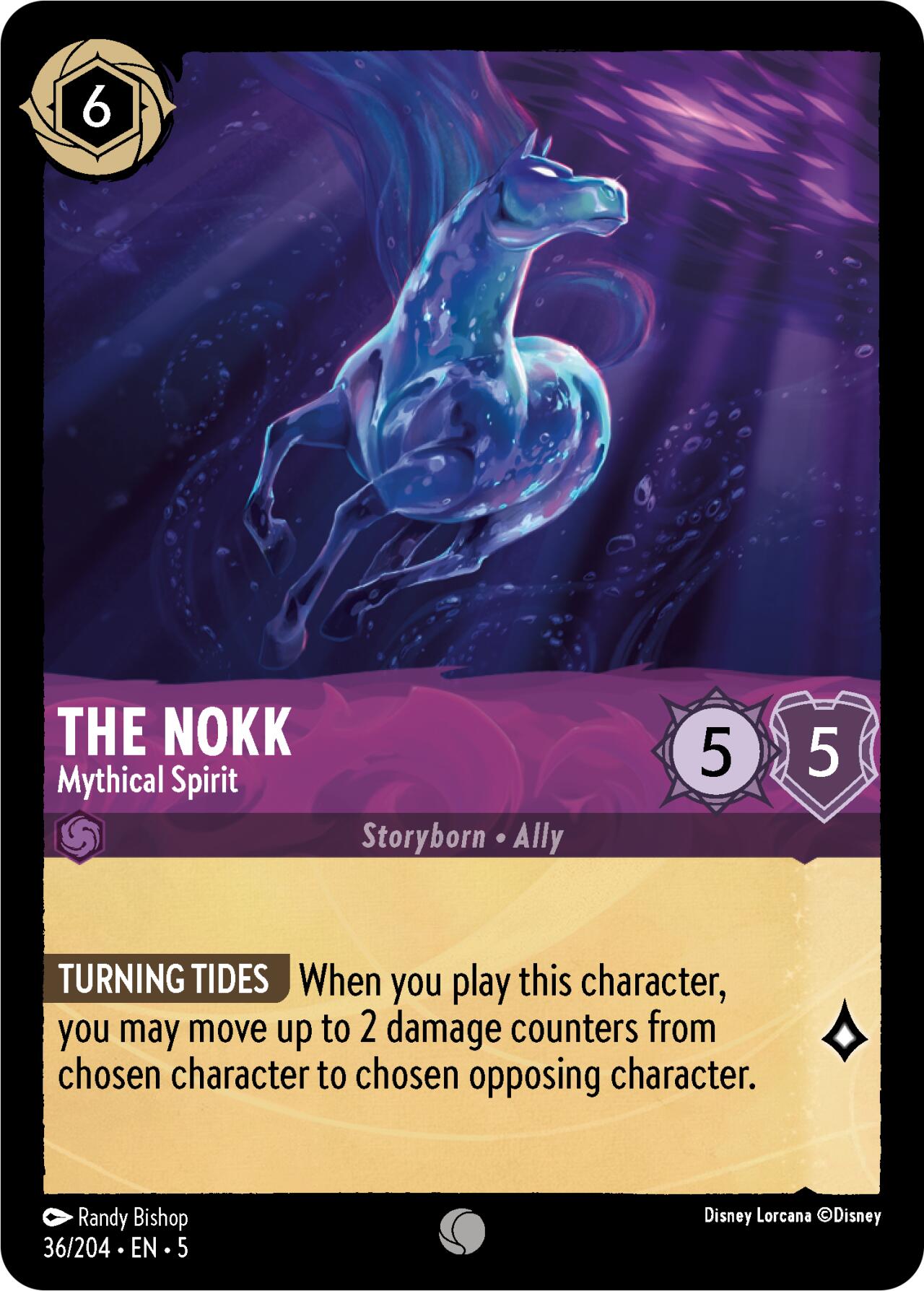 The Nokk - Mythical Spirit (36/204) [Shimmering Skies] | Cards and Coasters CA