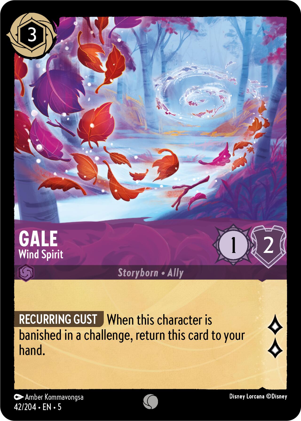 Gale - Wind Spirit (42/204) [Shimmering Skies] | Cards and Coasters CA