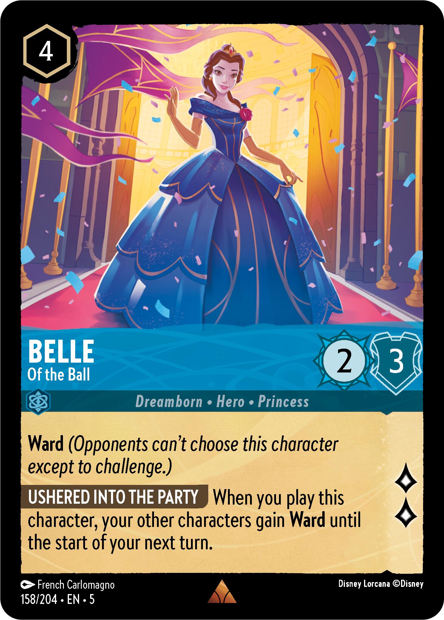 Belle - Of the Ball (158/204) [Shimmering Skies] | Cards and Coasters CA