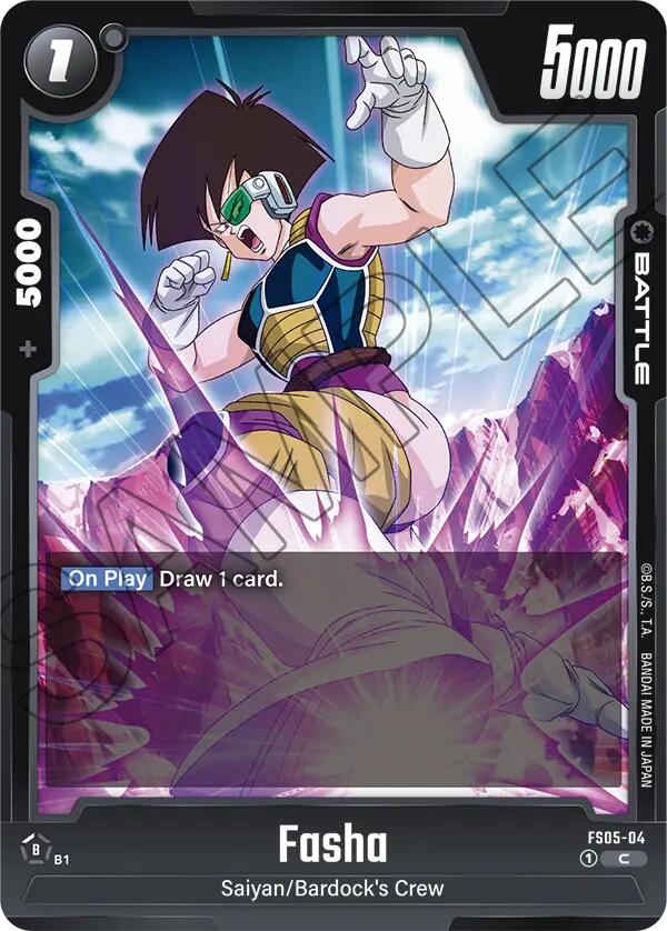 Fasha [Starter Deck: Bardock] | Cards and Coasters CA