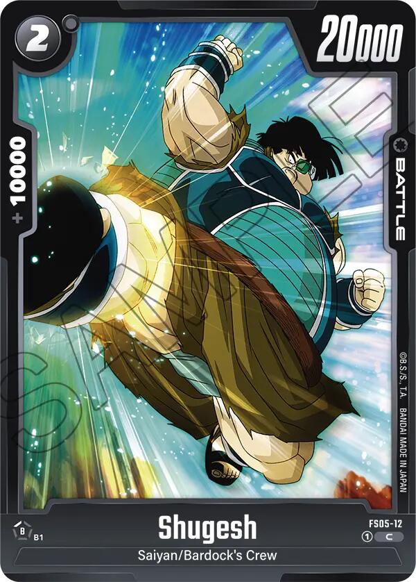 Shugesh [Starter Deck: Bardock] | Cards and Coasters CA