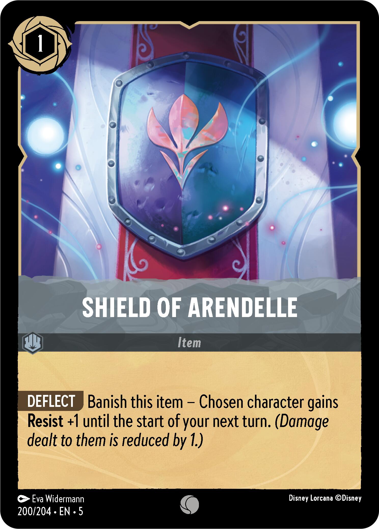 Shield of Arendelle (200/204) [Shimmering Skies] | Cards and Coasters CA