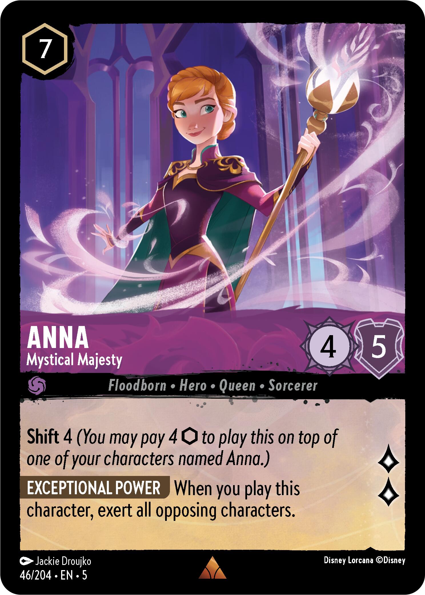 Anna - Mystical Majesty (46/204) [Shimmering Skies] | Cards and Coasters CA