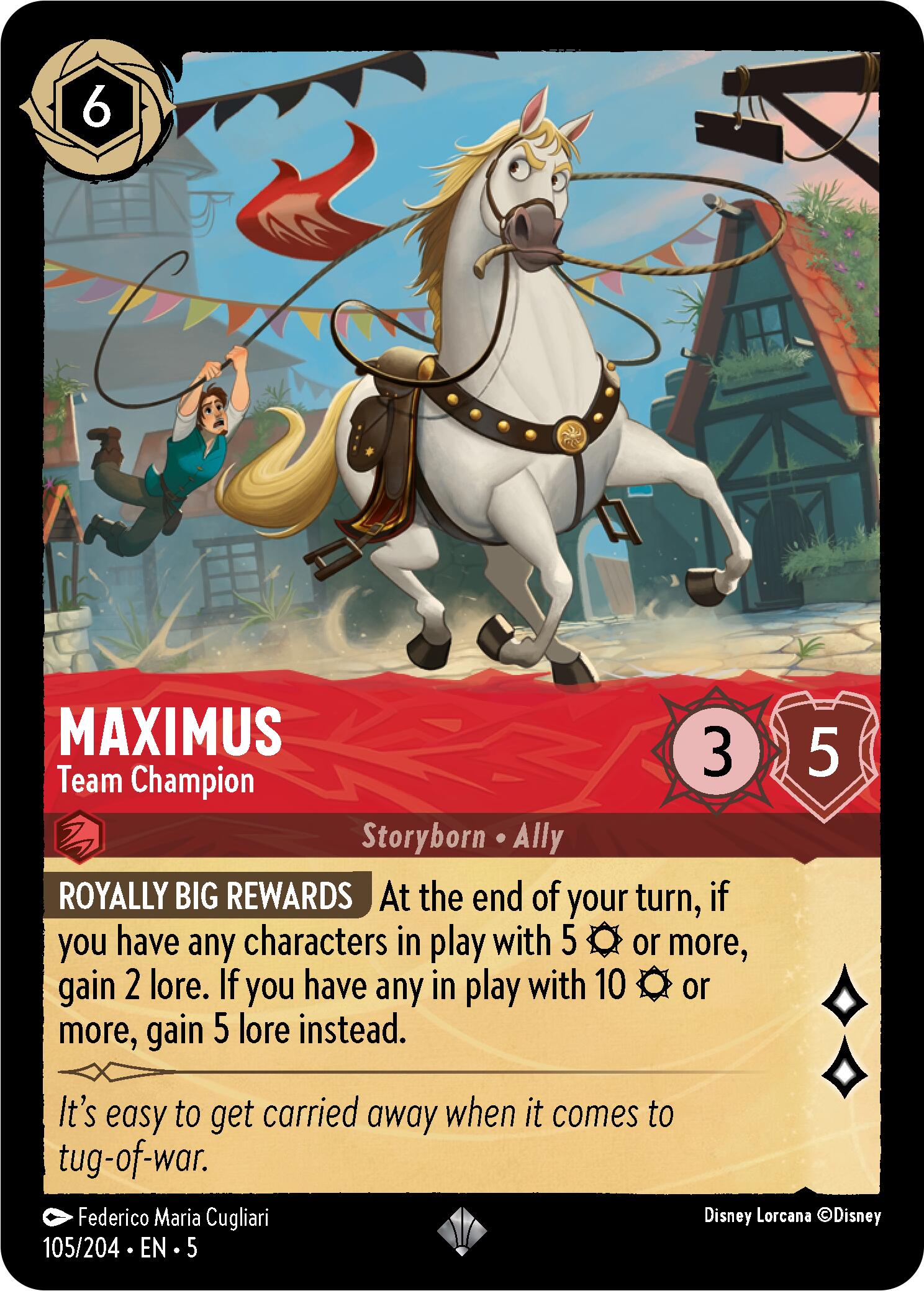 Maximus - Team Champion (105/204) [Shimmering Skies] | Cards and Coasters CA