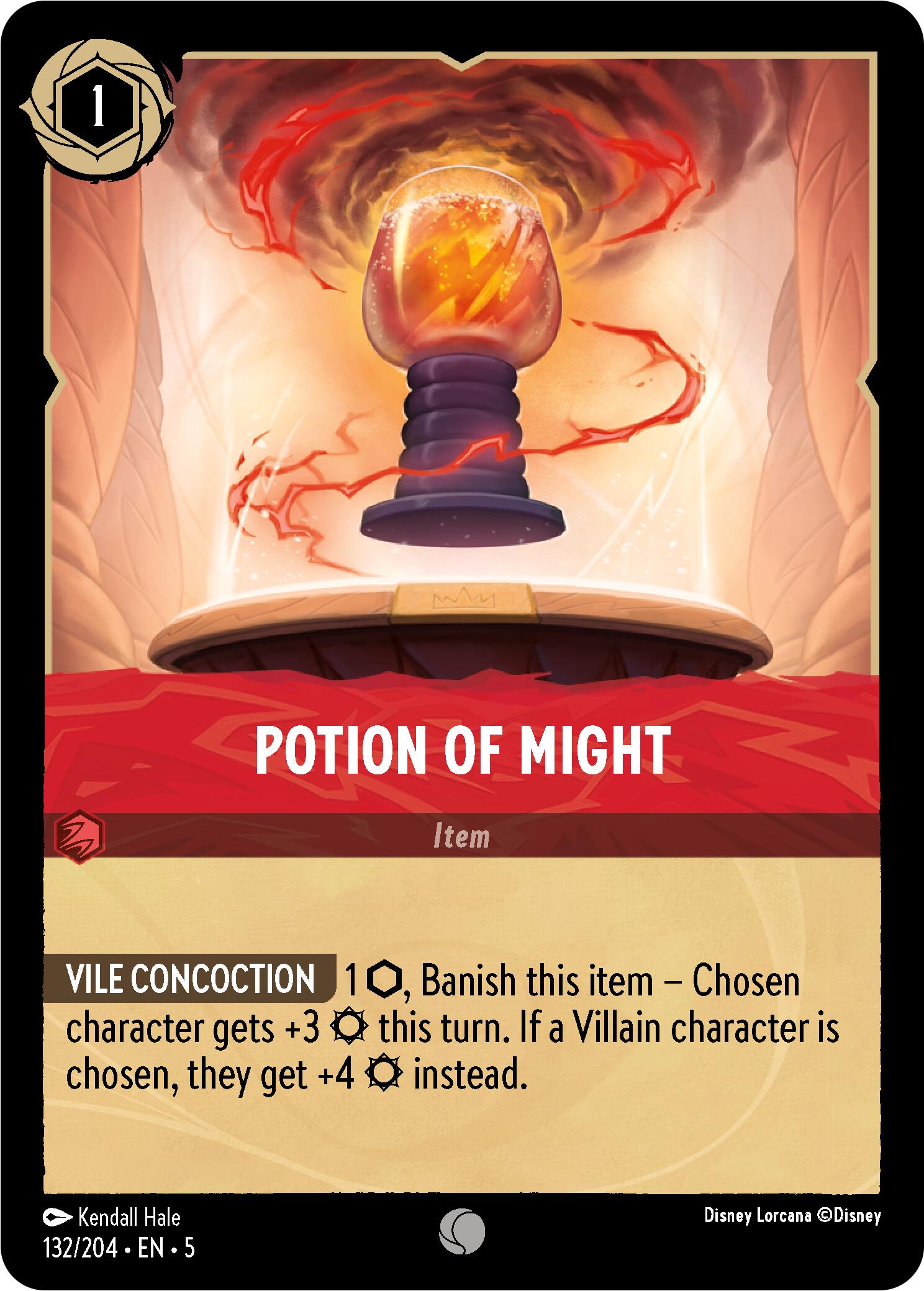 Potion of Might (132/204) [Shimmering Skies] | Cards and Coasters CA