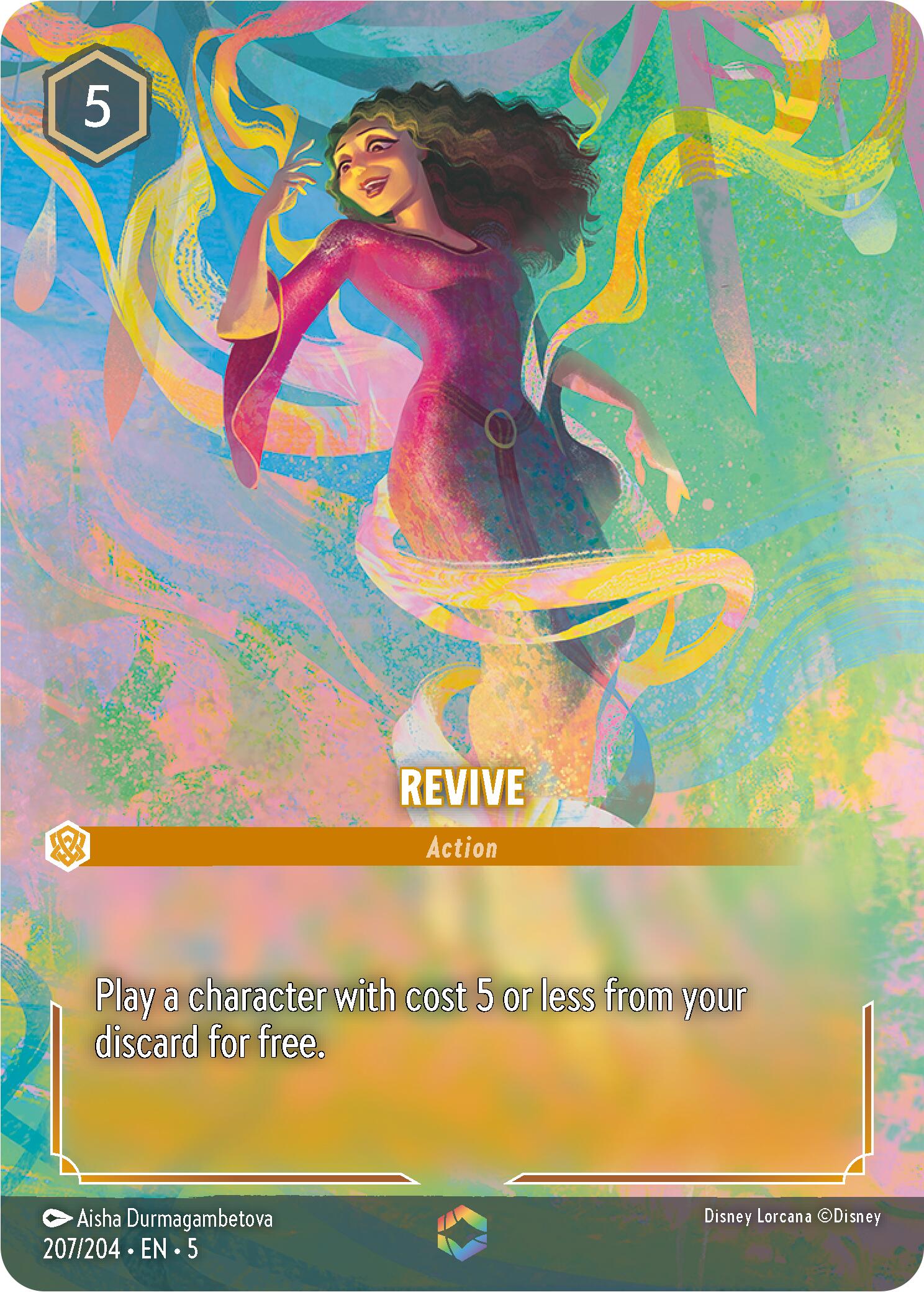 Revive (Enchanted) (207/204) [Shimmering Skies] | Cards and Coasters CA