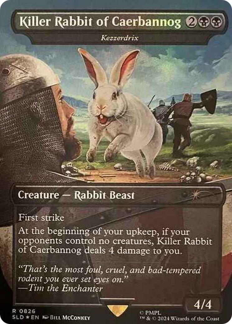 Killer Rabbit of Caerbannog - Kezzerdrix [Secret Lair Drop Series] | Cards and Coasters CA