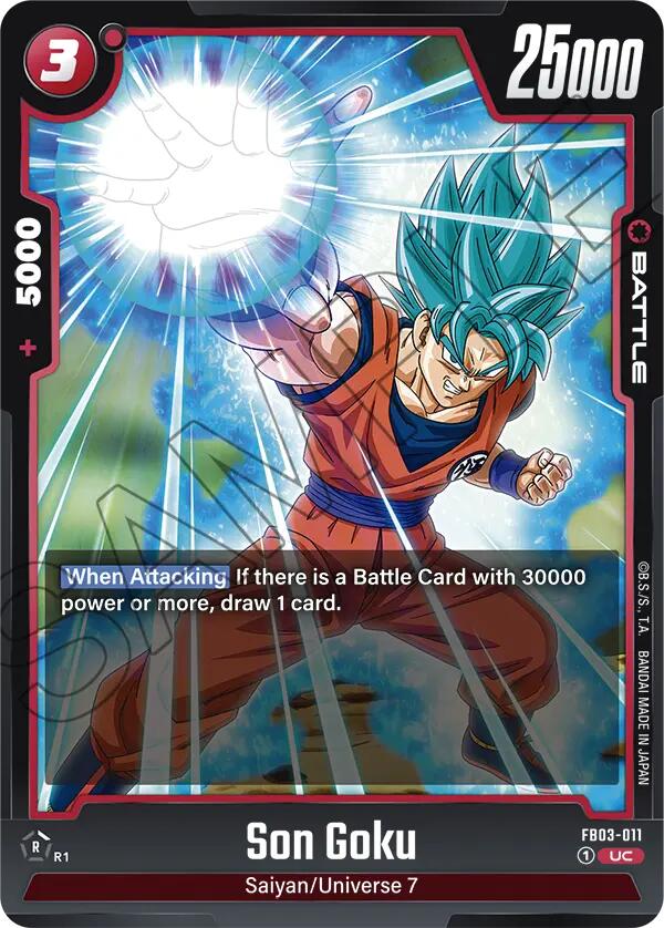 Son Goku (FB03-011) [Raging Roar] | Cards and Coasters CA