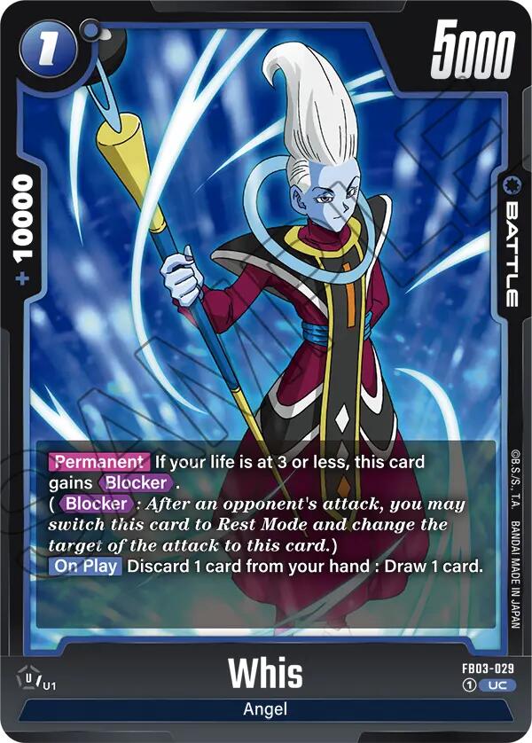 Whis [Raging Roar] | Cards and Coasters CA