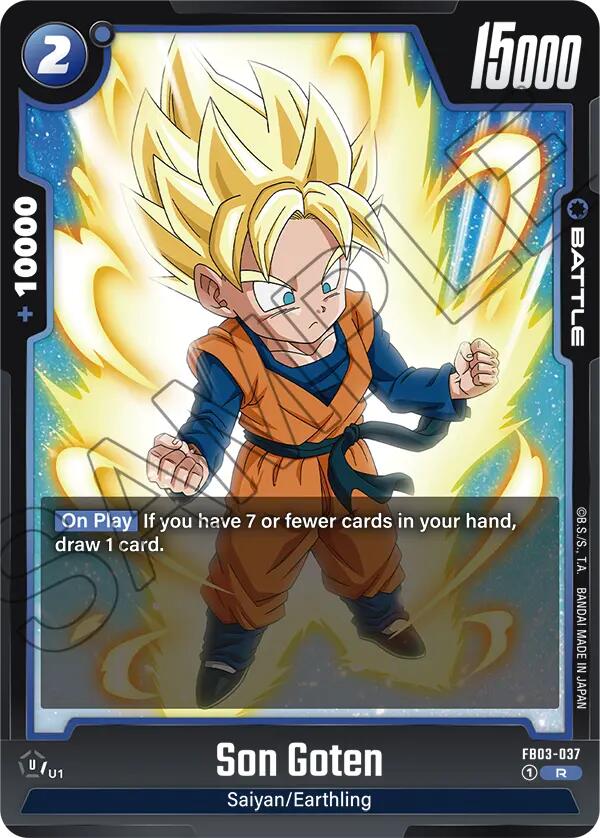 Son Goten [Raging Roar] | Cards and Coasters CA