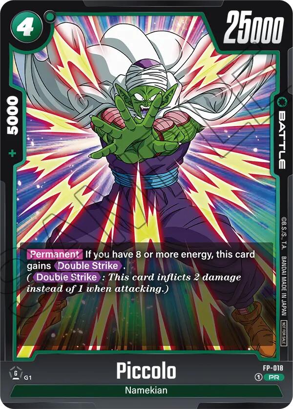 Piccolo (FP-018) [Fusion World Promotion Cards] | Cards and Coasters CA