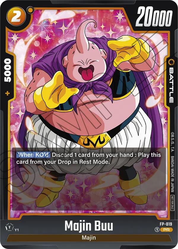 Majin Buu (FP-019) [Fusion World Promotion Cards] | Cards and Coasters CA