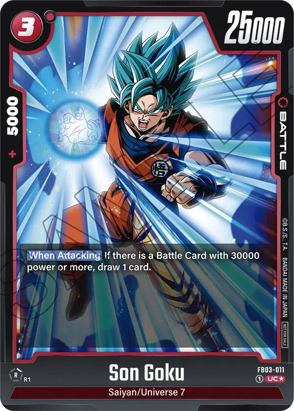 Son Goku (FB03-011) (Championship Pack 02) [Fusion World Tournament Cards] | Cards and Coasters CA