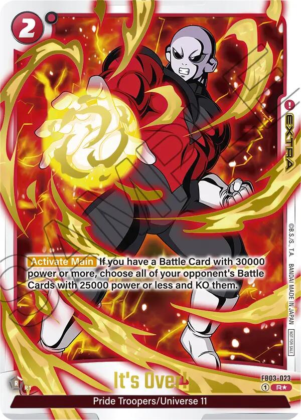 It's Over! (FB03-023) (Championship Pack 02) (Gold) [Fusion World Tournament Cards] | Cards and Coasters CA