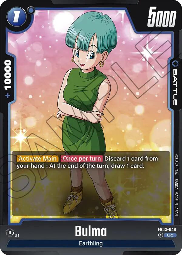 Bulma (FB03-046) [Raging Roar] | Cards and Coasters CA