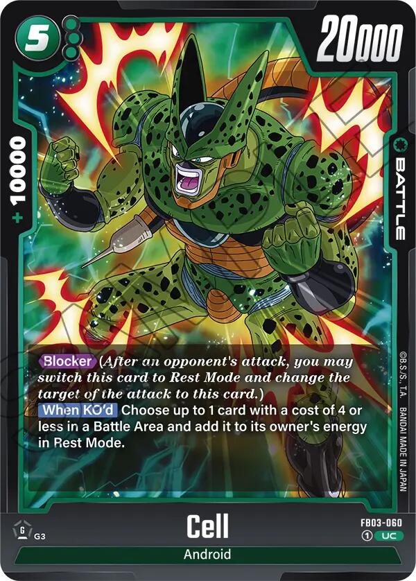 Cell (FB03-060) [Raging Roar] | Cards and Coasters CA