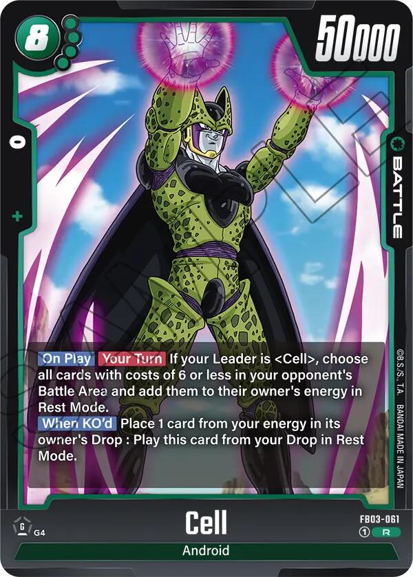 Cell (FB03-061) [Raging Roar] | Cards and Coasters CA