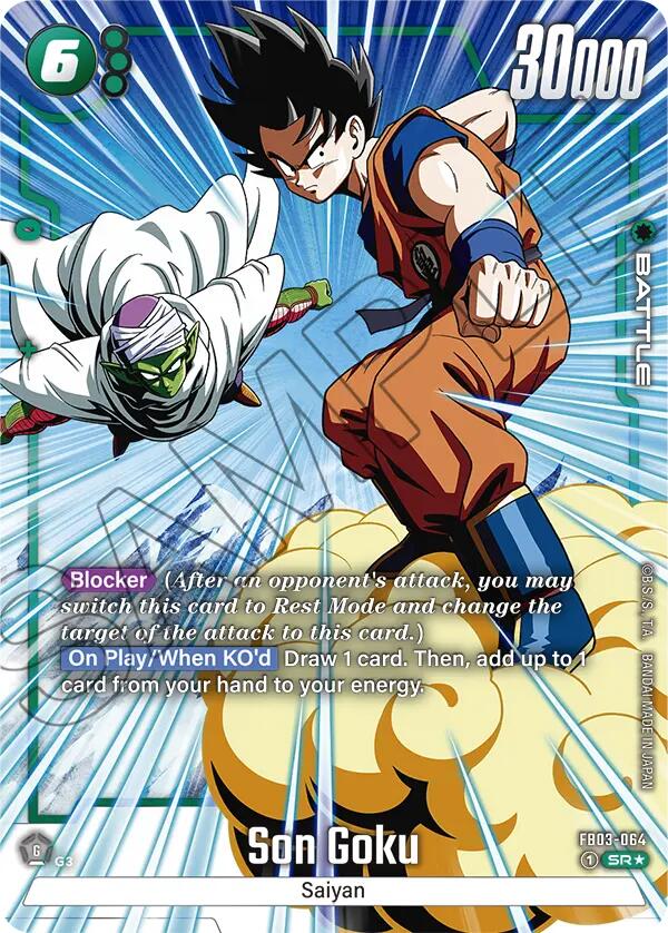 Son Goku (FB03-064) (Alternate Art) [Raging Roar] | Cards and Coasters CA