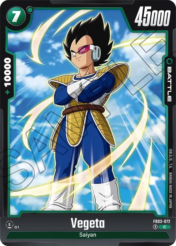Vegeta (FB03-072) [Raging Roar] | Cards and Coasters CA