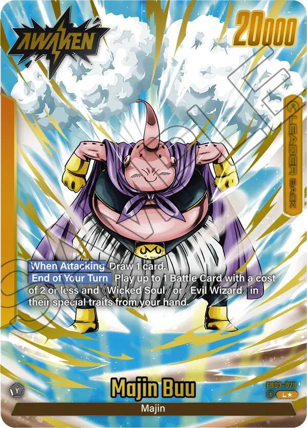 Bibidi // Majin Buu (FB03-078) (Alternate Art) [Raging Roar] | Cards and Coasters CA