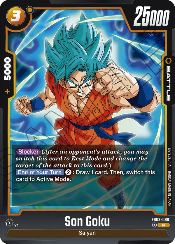 Son Goku (FB03-080) [Raging Roar] | Cards and Coasters CA