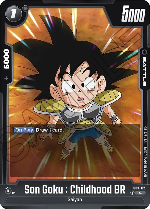 Son Goku : Childhood BR [Raging Roar] | Cards and Coasters CA