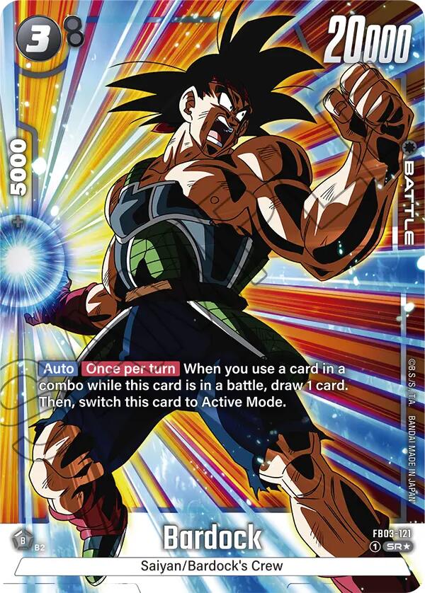 Bardock (Alternate Art) [Raging Roar] | Cards and Coasters CA
