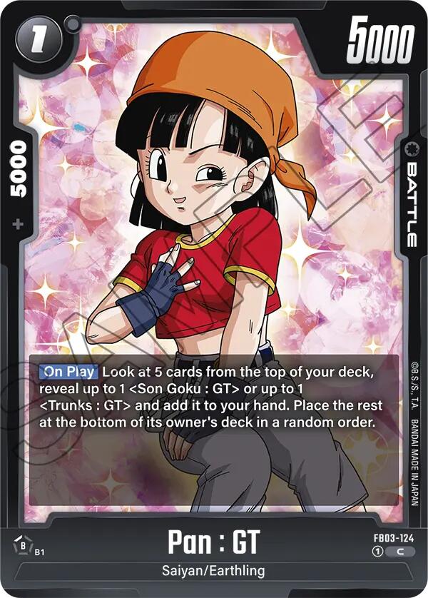 Pan : GT (FB03-124) [Raging Roar] | Cards and Coasters CA