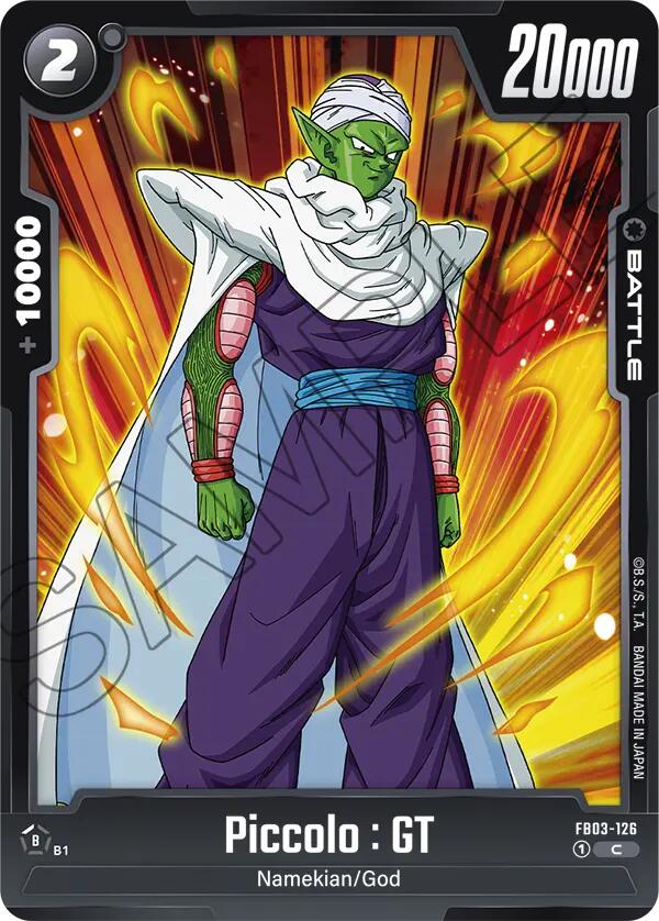 Piccolo : GT [Raging Roar] | Cards and Coasters CA