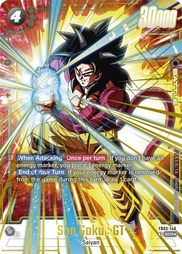 Son Goku : GT (FB03-140) (Alternate Art) [Raging Roar] | Cards and Coasters CA