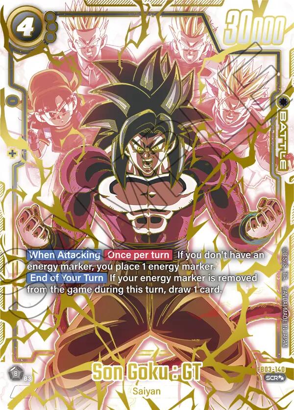 Son Goku : GT (FB03-140) (Super Alternate Art) [Raging Roar] | Cards and Coasters CA