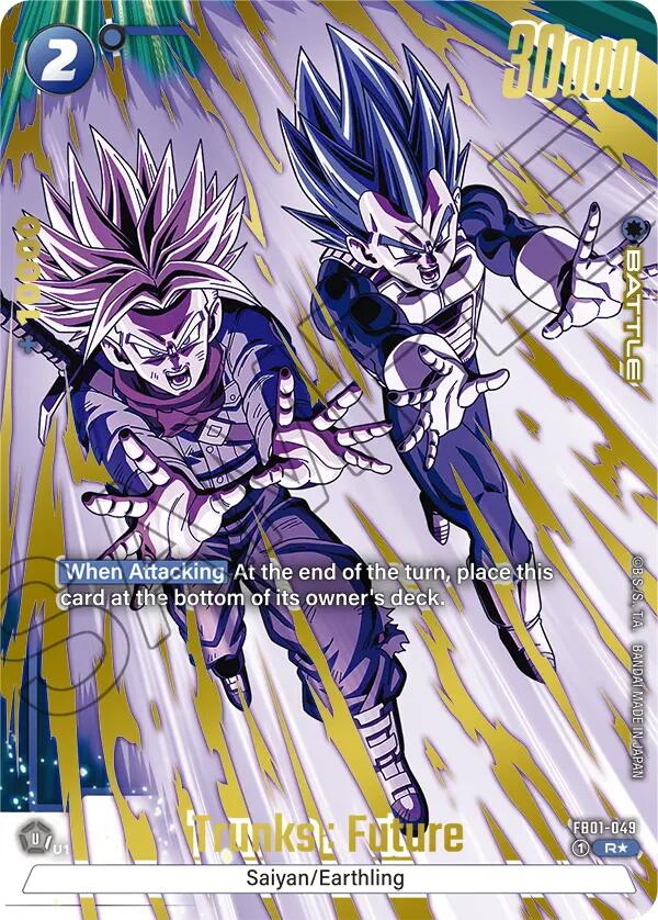 Trunks : Future (FB01-049) (Alternate Art) [Awakened Pulse] | Cards and Coasters CA