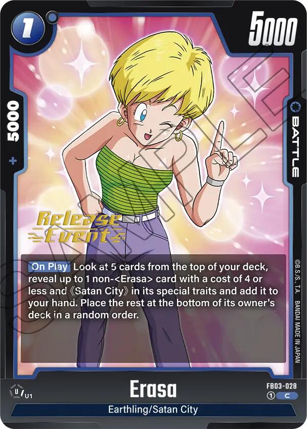 Erasa [Raging Roar Release Event Cards] | Cards and Coasters CA