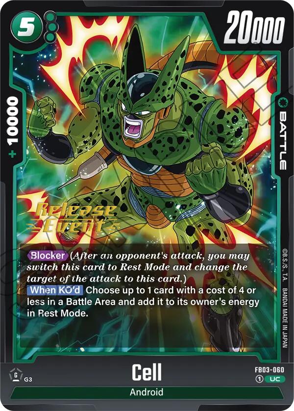 Cell (FB03-060) [Raging Roar Release Event Cards] | Cards and Coasters CA