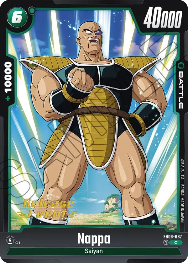 Nappa [Raging Roar Release Event Cards] | Cards and Coasters CA
