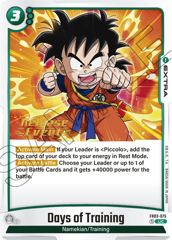 Days of Training [Raging Roar Release Event Cards] | Cards and Coasters CA
