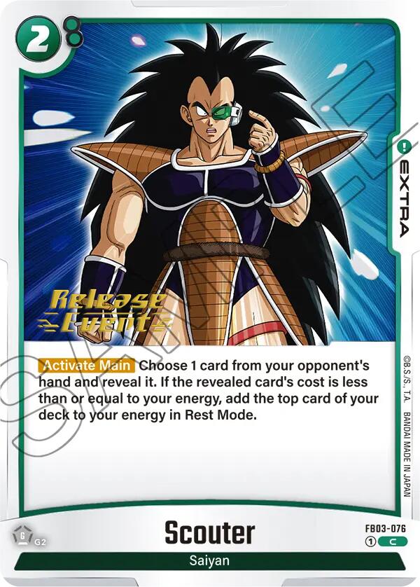 Scouter [Raging Roar Release Event Cards] | Cards and Coasters CA