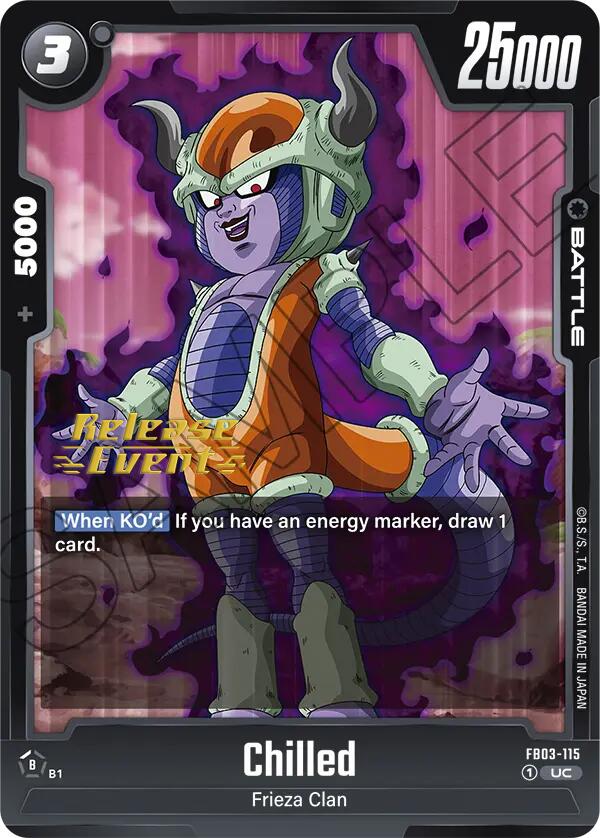 Chilled [Raging Roar Release Event Cards] | Cards and Coasters CA