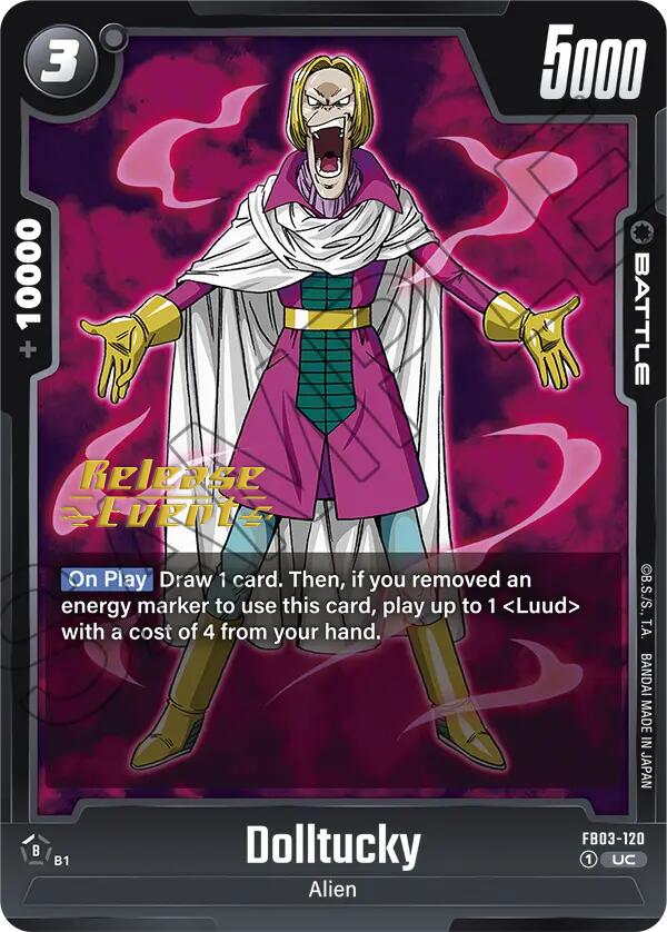 Dolltucky [Raging Roar Release Event Cards] | Cards and Coasters CA