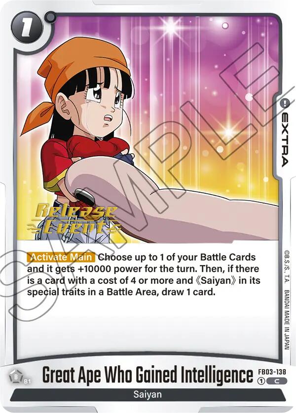 Great Ape Who Gained Intelligence [Raging Roar Release Event Cards] | Cards and Coasters CA