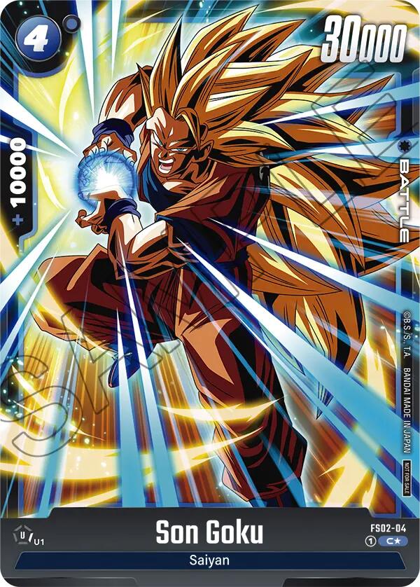 Son Goku (FS02-04) (Gen Con 2024 Promo) [Fusion World Promotion Cards] | Cards and Coasters CA