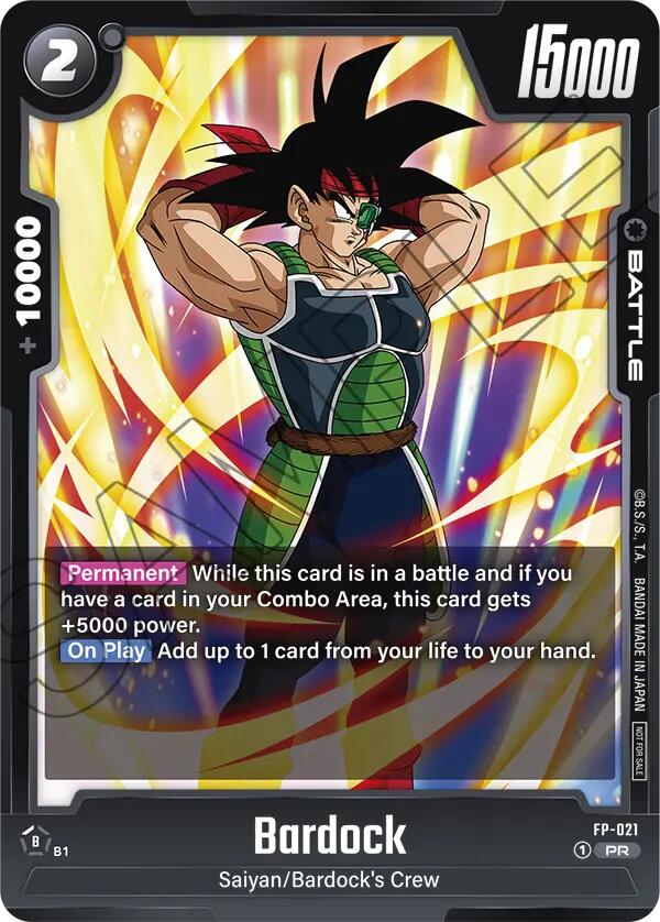 Bardock (FP-021) [Fusion World Promotion Cards] | Cards and Coasters CA