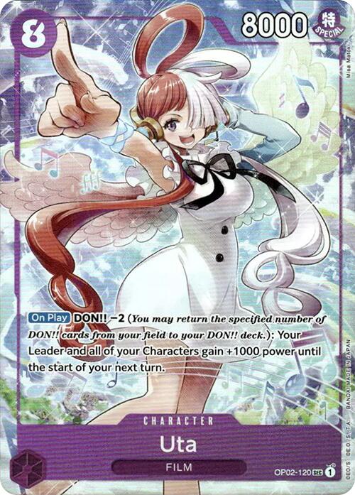 Uta (OP02-120) (Premium Card Collection -Uta-) [One Piece Promotion Cards] | Cards and Coasters CA