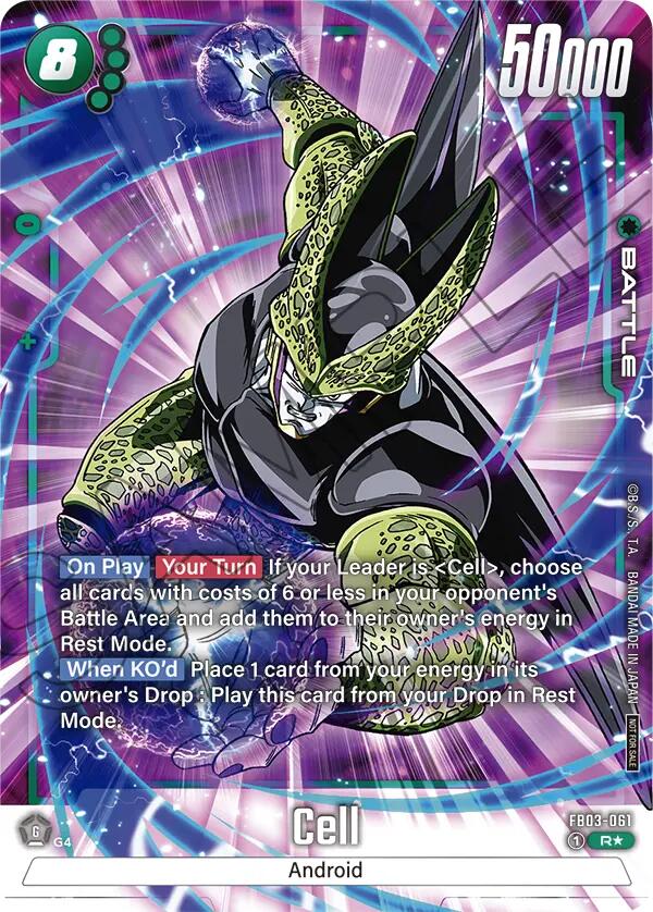 Cell (FB03-061) (Tournament Pack -Winner- 03) [Fusion World Tournament Cards] | Cards and Coasters CA