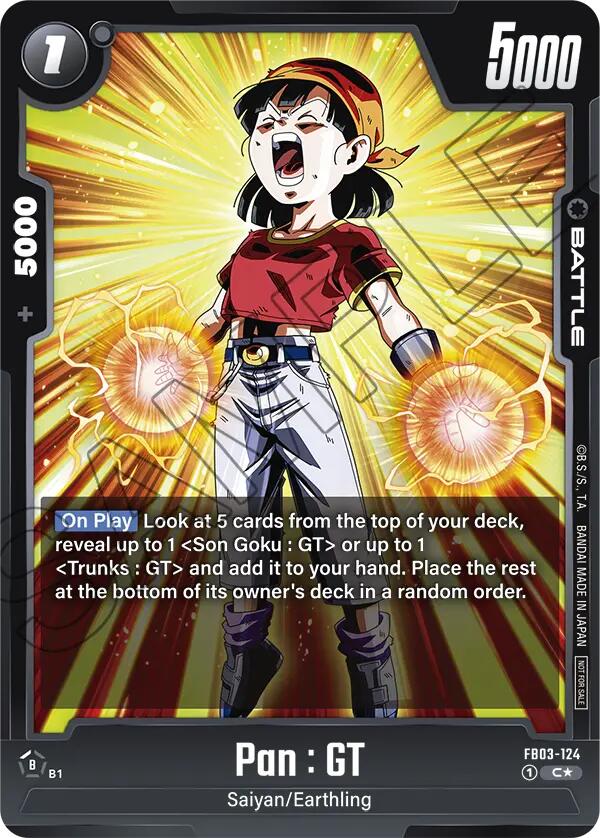 Pan : GT (FB03-124) (Tournament Pack 03) [Fusion World Tournament Cards] | Cards and Coasters CA