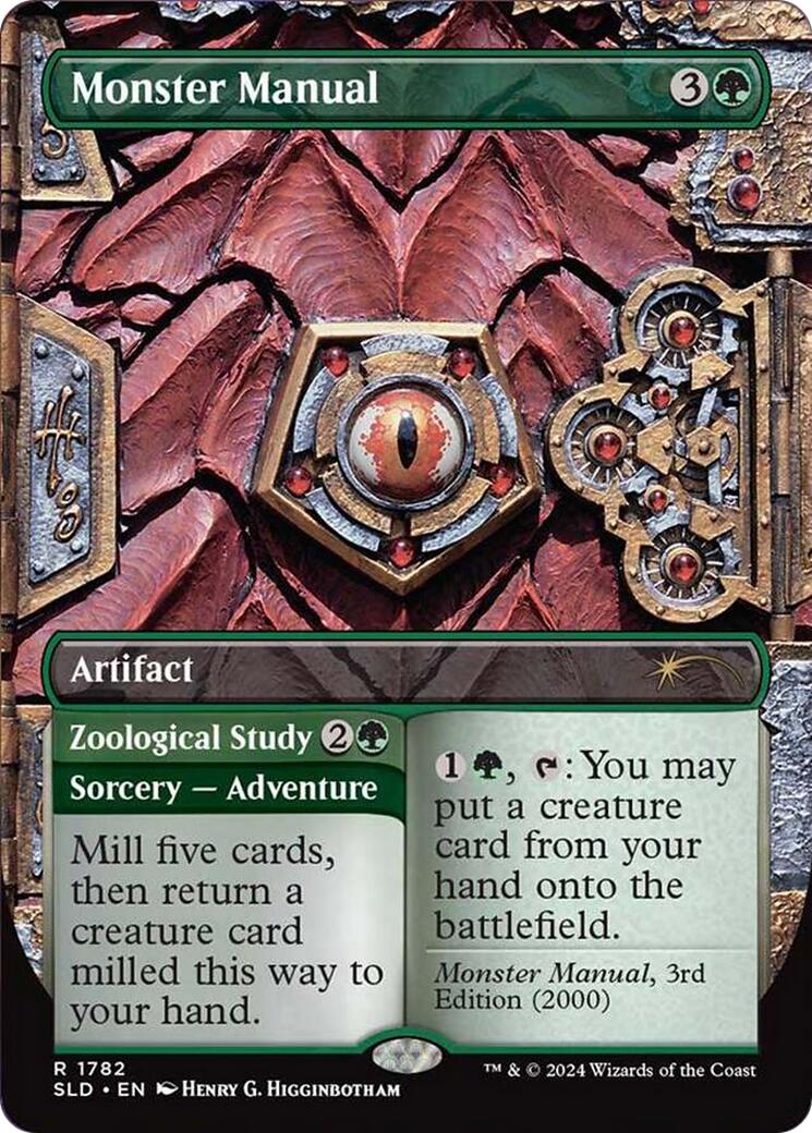 Monster Manual [Secret Lair Drop Series] | Cards and Coasters CA