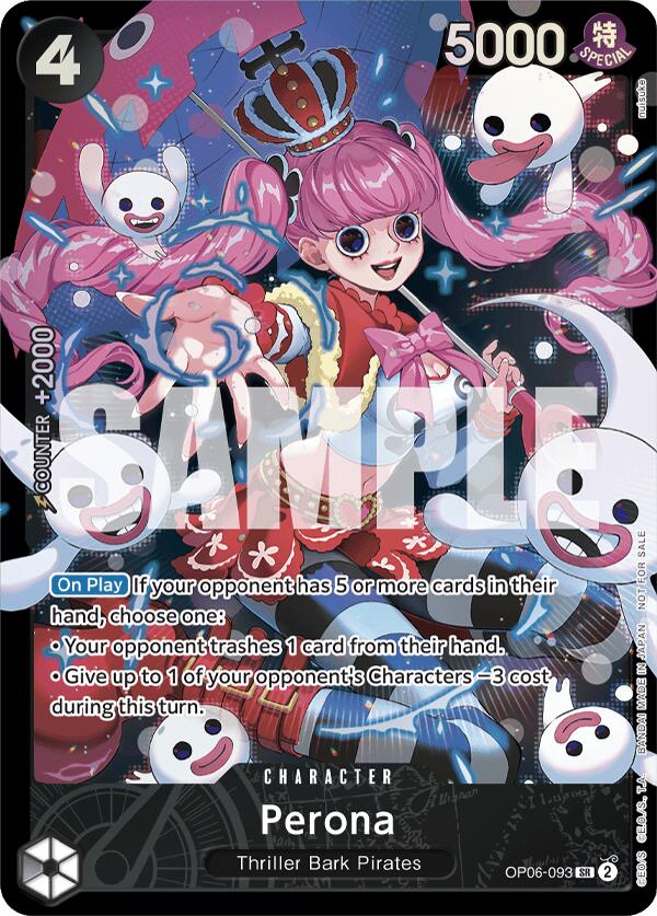 Perona (Store Treasure Cup 2024) [One Piece Promotion Cards] | Cards and Coasters CA