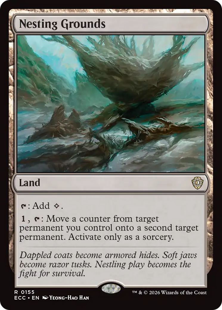 Nesting Grounds [Lorwyn Eclipsed Commander] | Cards and Coasters CA